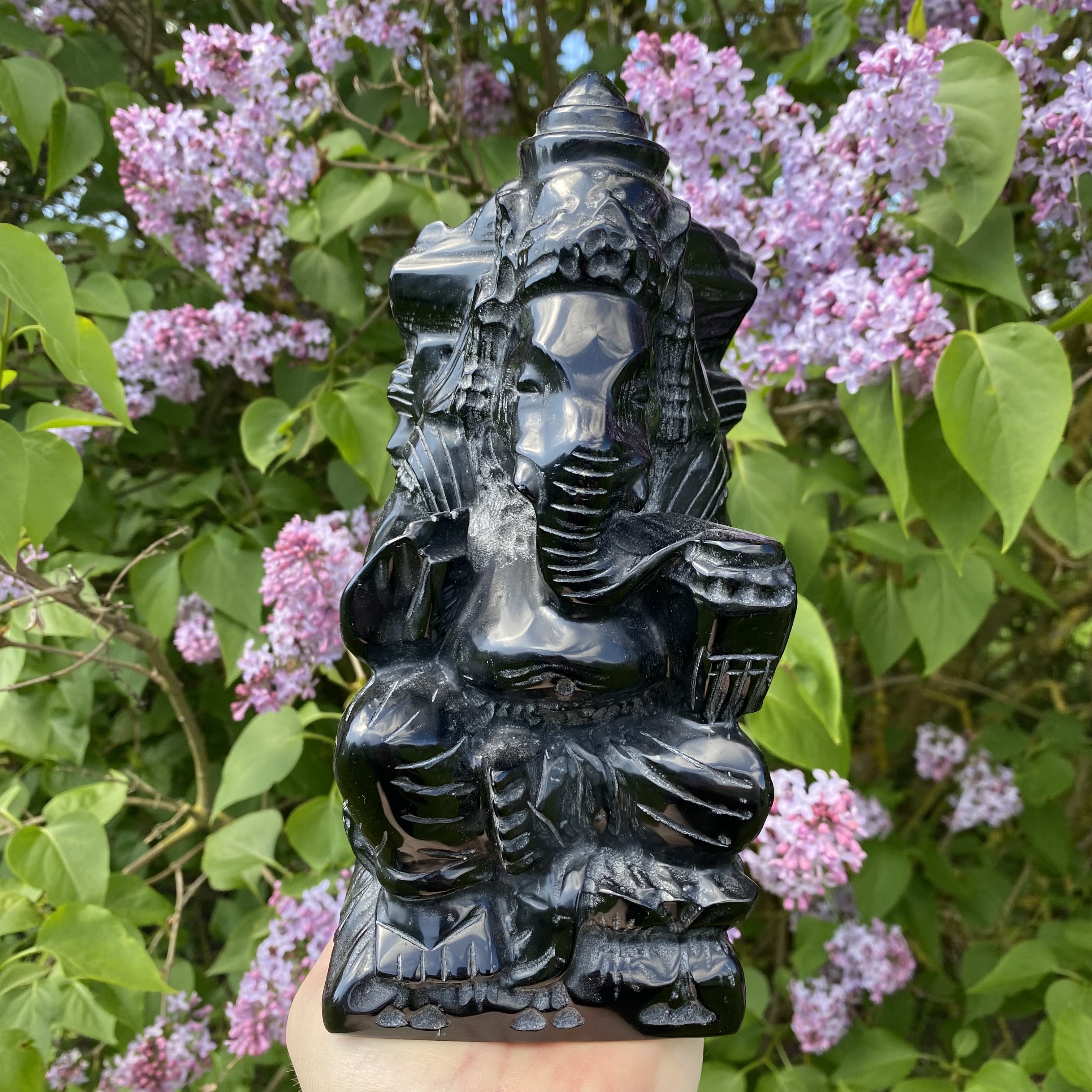 Sort obsidian Ganesh