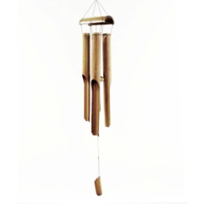 Bambusvindspil i naturfinish 120cm