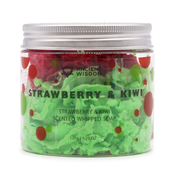 Jordbr &amp; Kiwi wipped cream sbe 120g