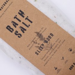 Epsom badesalt m/lavendel aromaterapi - Sov godt
