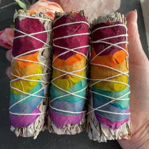 Chakra salvie med rosenblade