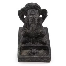 Ganesh r�gelsesholder i Feng Shui-design � sort antik