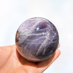 B�nd Ametyst kugle 79mm