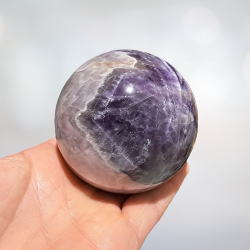 B�nd Ametyst kugle 79mm