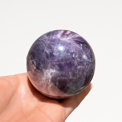 B�nd Ametyst kugle 79mm