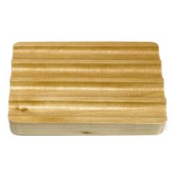 S�besk�l i hemu-tr� med rillet design
