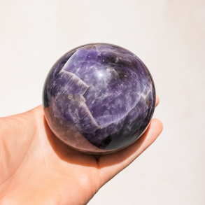 B�nd Ametyst kugle 81mm