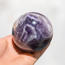 B�nd Ametyst kugle 79mm