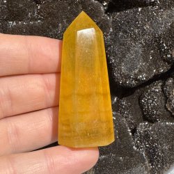 Gul fluorit t�rn 65mm