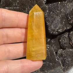 Gul fluorit t�rn 65mm