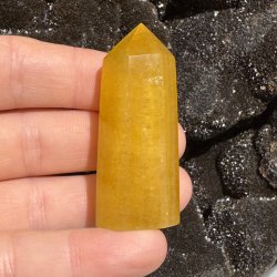 Gul fluorit t�rn 60mm