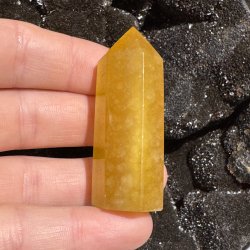Gul fluorit t�rn 60mm