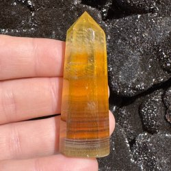 Gul fluorit t�rn 65mm