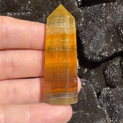 Gul fluorit t�rn 65mm