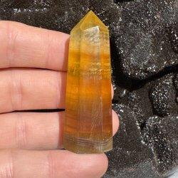 Gul fluorit t�rn 65mm