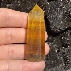 Gul fluorit t�rn 65mm