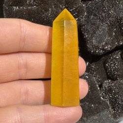 Gul fluorit t�rn 66mm