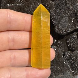 Gul fluorit t�rn 66mm