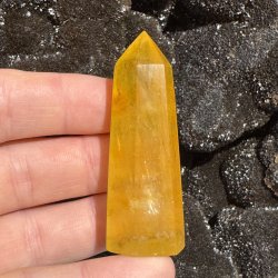 Gul fluorit t�rn 67mm