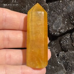 Gul fluorit t�rn 66mm