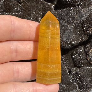 Gul fluorit t�rn 67mm