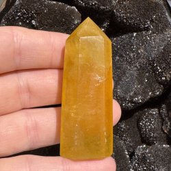 Gul fluorit t�rn 69mm