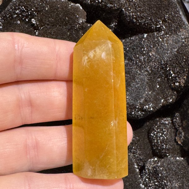 Gul fluorit t�rn 69mm