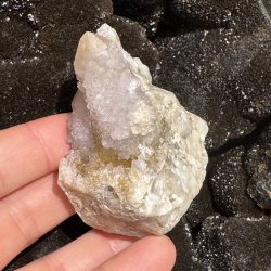 Spirit ametyst med citrin