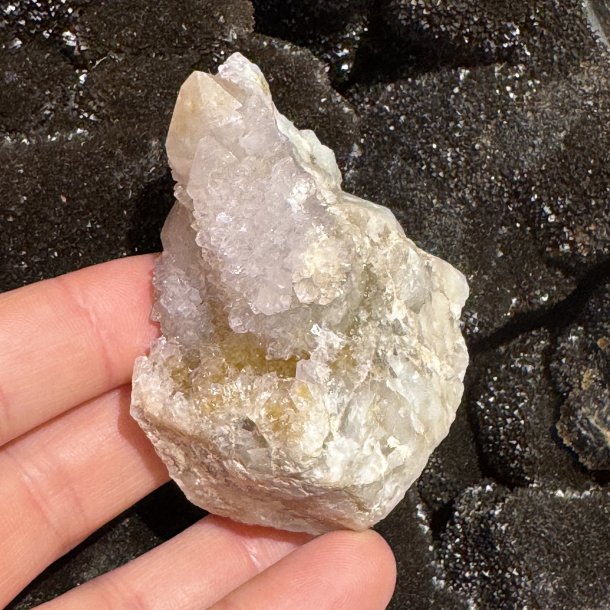 Spirit ametyst med citrin