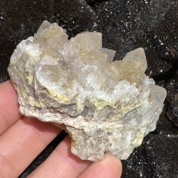 Spirit ametyst med citrin