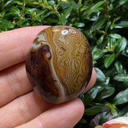 Stribet madagaskar agat jumbo