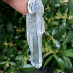 Bjergkrystal spids vedhng 48mm