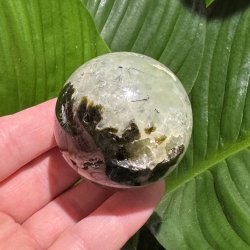Prehnit kugle 54mm