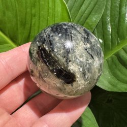 Prehnit kugle 55mm
