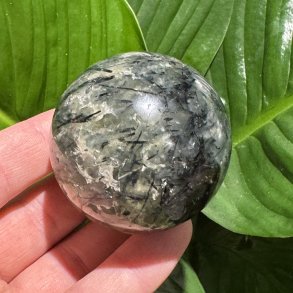 Prehnit kugle 55mm