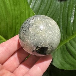Prehnit kugle 58mm