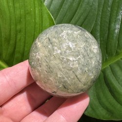 Prehnit kugle 55mm