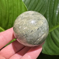 Prehnit kugle 55mm