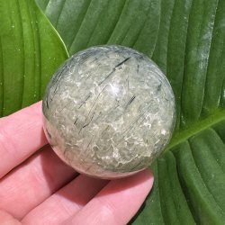 Prehnit kugle 55mm