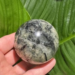Prehnit kugle 66mm