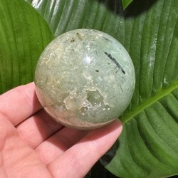 Prehnit kugle 66mm