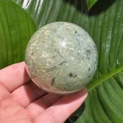 Prehnit kugle 66mm
