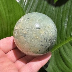 Prehnit kugle 66mm