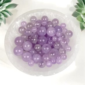 Lavendel ametyst perler