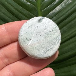 Unicorn jaspis flad lommesten