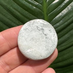 Unicorn jaspis flad lommesten