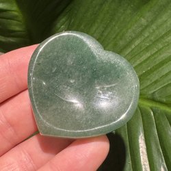 Aventurin sk�l hjerteformet sk�l