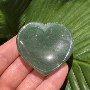 Aventurin sk�l hjerteformet sk�l