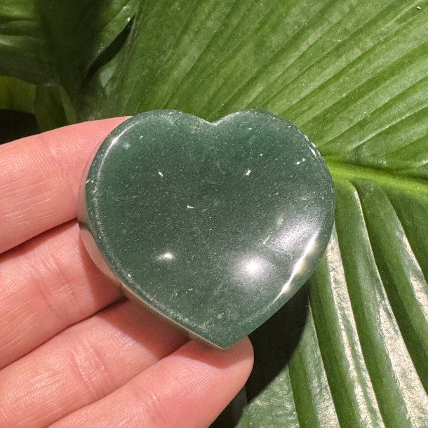 Aventurin sk�l hjerteformet sk�l