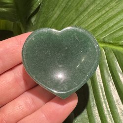 Aventurin sk�l hjerteformet sk�l